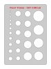 Paint Forge PFST007M STENCIL - CIRCLE
